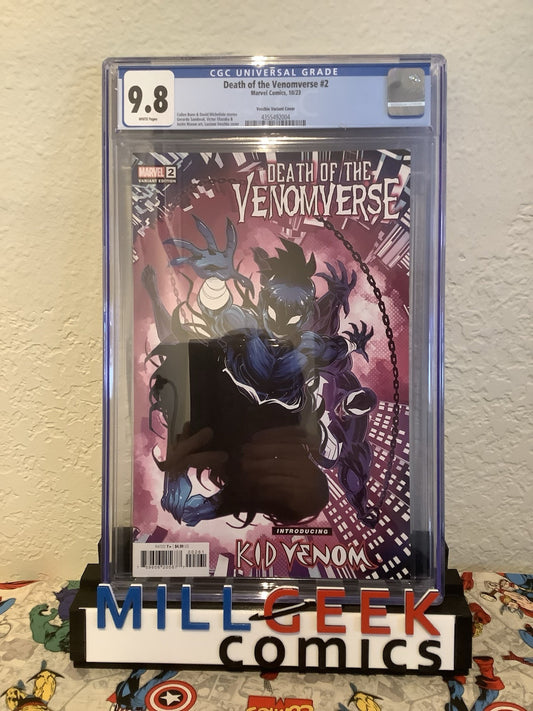Death of the Venomverse #2 (Marvel 2023) CGC Graded 9.8 (NM/M) 1st Kid Venom