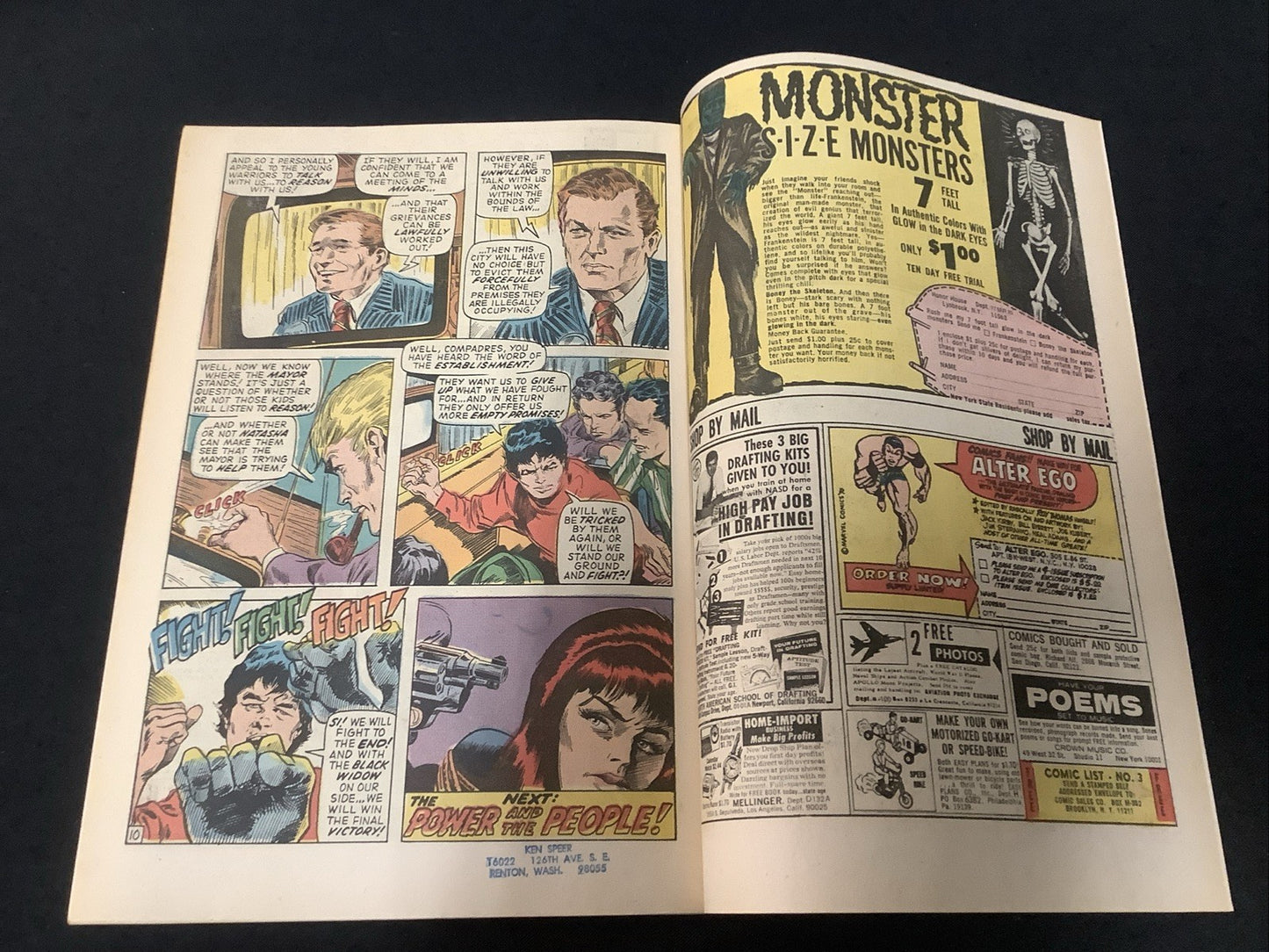 Amazing Adventures #3 (Marvel Comics Nov 1970) VF (8.0) Inhumans/Black Widow