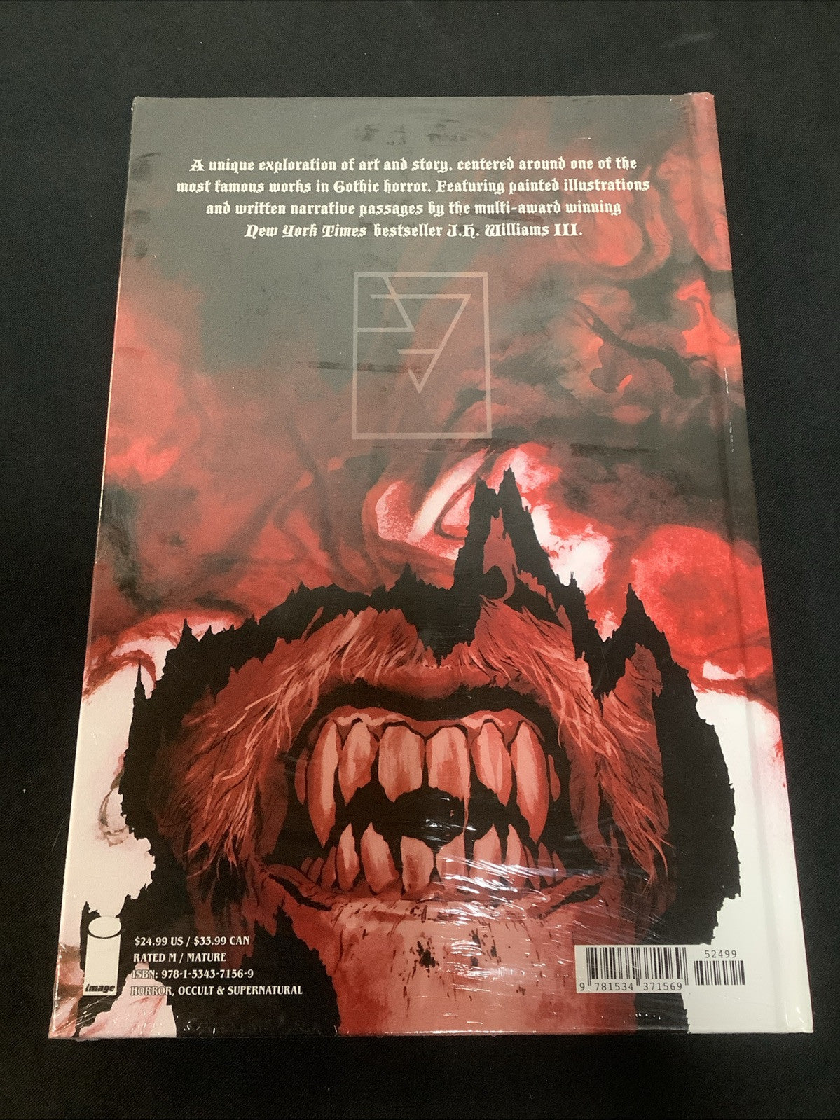 Dracula: A Visual Storybook by J H Williams III, Image, New Sealed, Hardcover