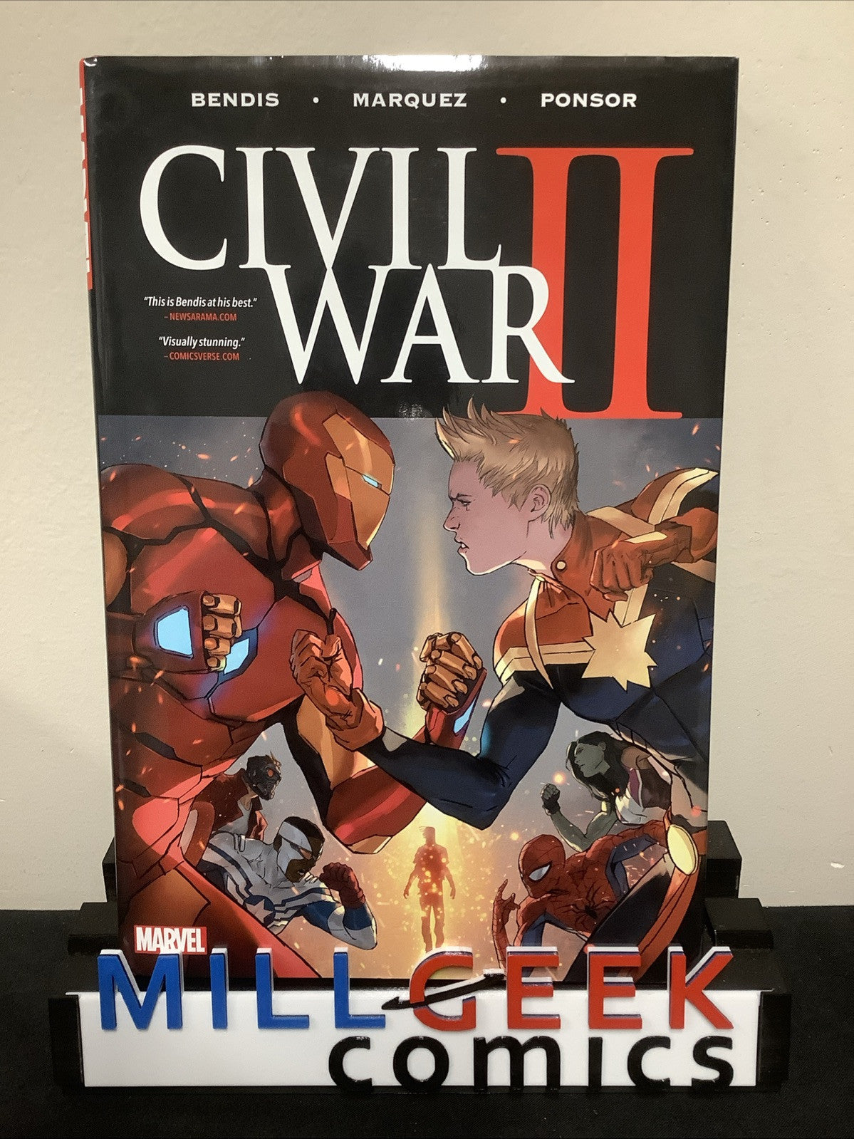 Civil War II (Marvel Comics 2017 HARDCOVER) Brian Michael Bendis