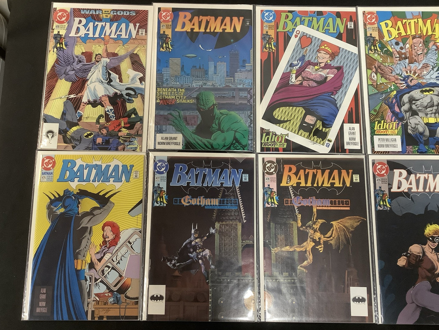 Batman #458-481 Comic Lot, Alan Grant/Norm Breyfogle, Renee Montoya, HIGH GRADE