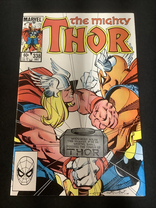 The Mighty Thor #338 (Marvel Comics December 1983) VF/NM (9.0) Simonson