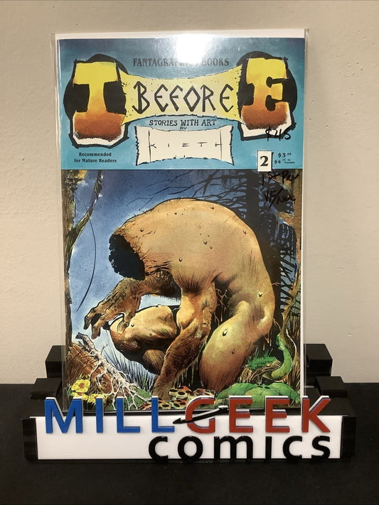 I before E #2 (Fantagraphics Books March 1992) VF/NM (9.0) First Printing