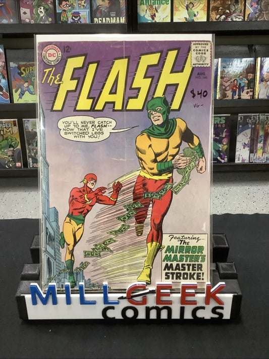 The Flash #146 (DC Comics August 1964) VG- (3.5) Gardner Fox, Mirror Master