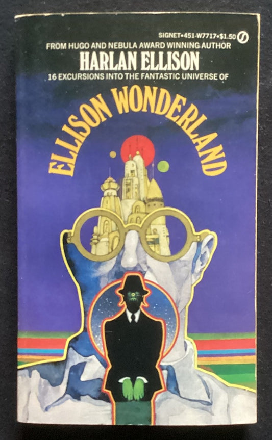 Ellison Wonderland by Harlan Ellison Signet 1974 paperback -JD