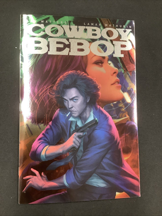 COWBOY BEBOP 1 1:50 FOIL LAU ARTGERM VARIANT COVER TITAN COMICS