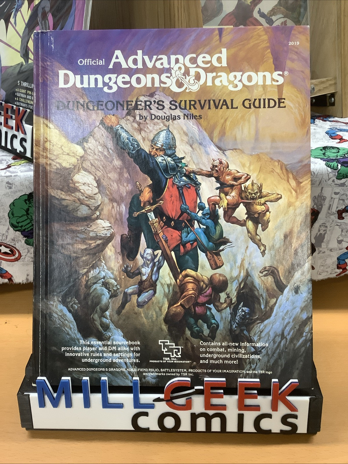 Advanced Dungeons & Dragons (AD&D) Dungeoneer's Survival Guide / Harcover, 1986