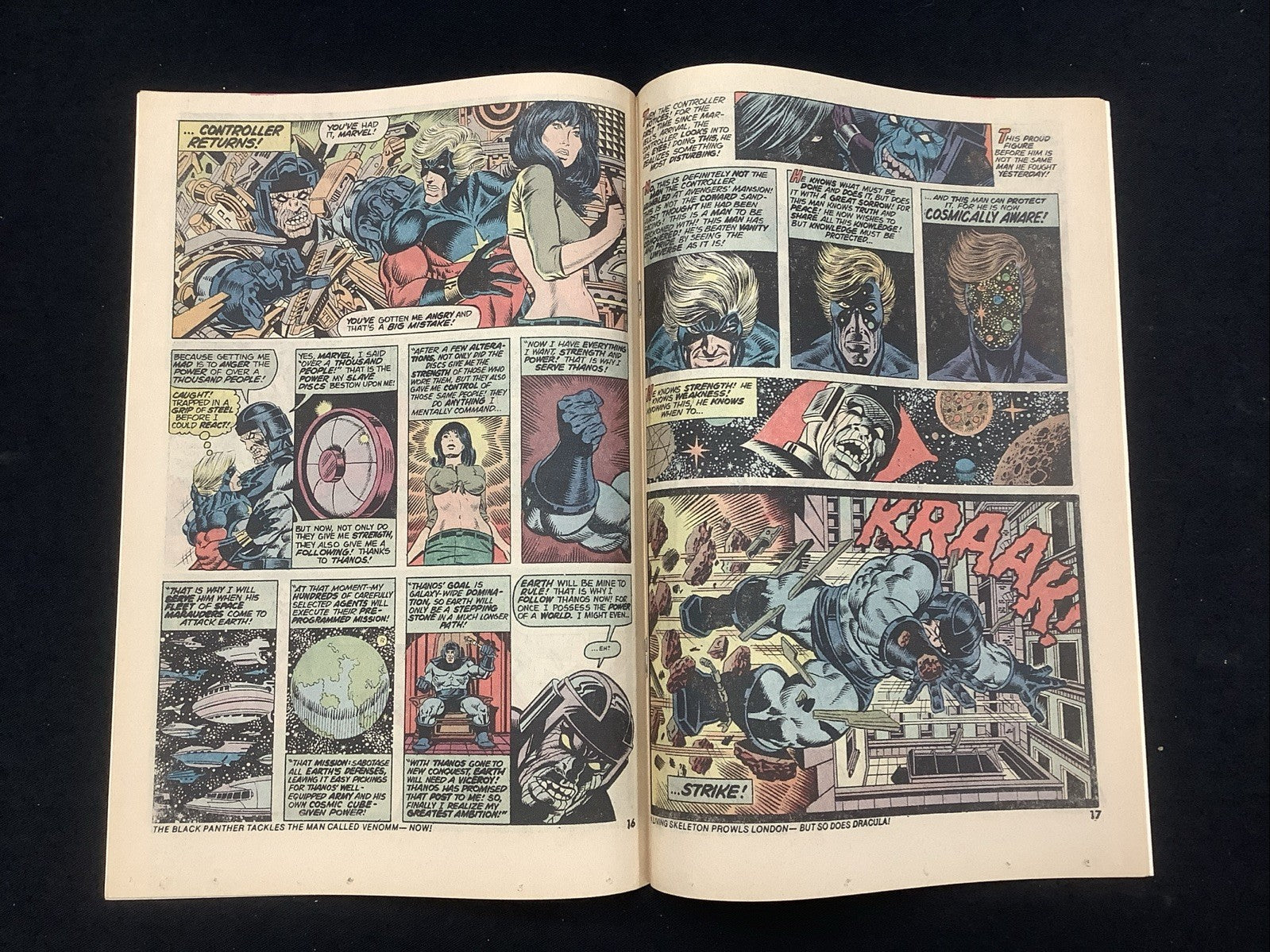 Captain Marvel #30 (Marvel Comics January 1974) VF (8.0) Jim Starlin/Al Milgrom