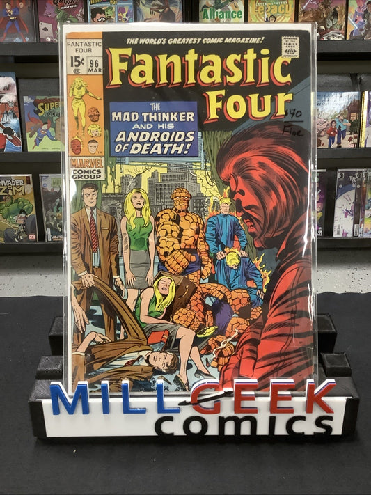 Fantastic Four #96 (Marvel Comics March 1970) Fine (6.0) Stan Lee/Jack Kirby