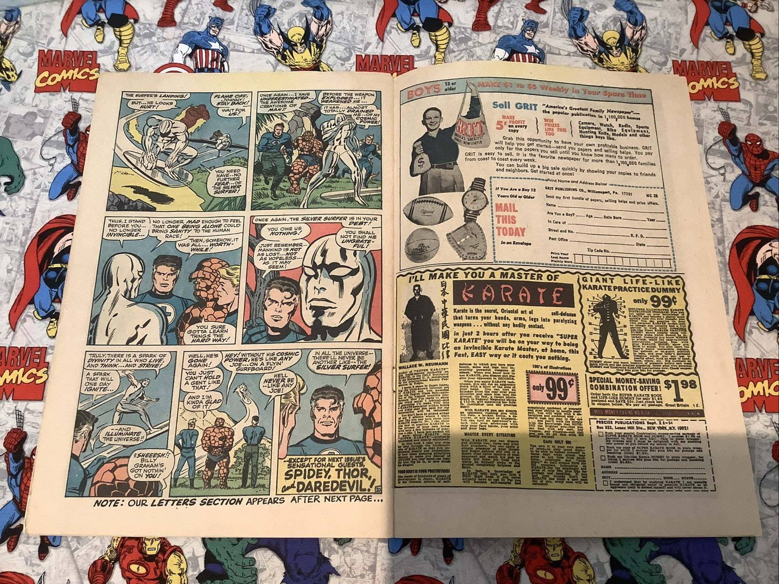 Fantastic Four #72 (Marvel Comics March 1968) VG- (3.5) 2 Inner Wraps Detached
