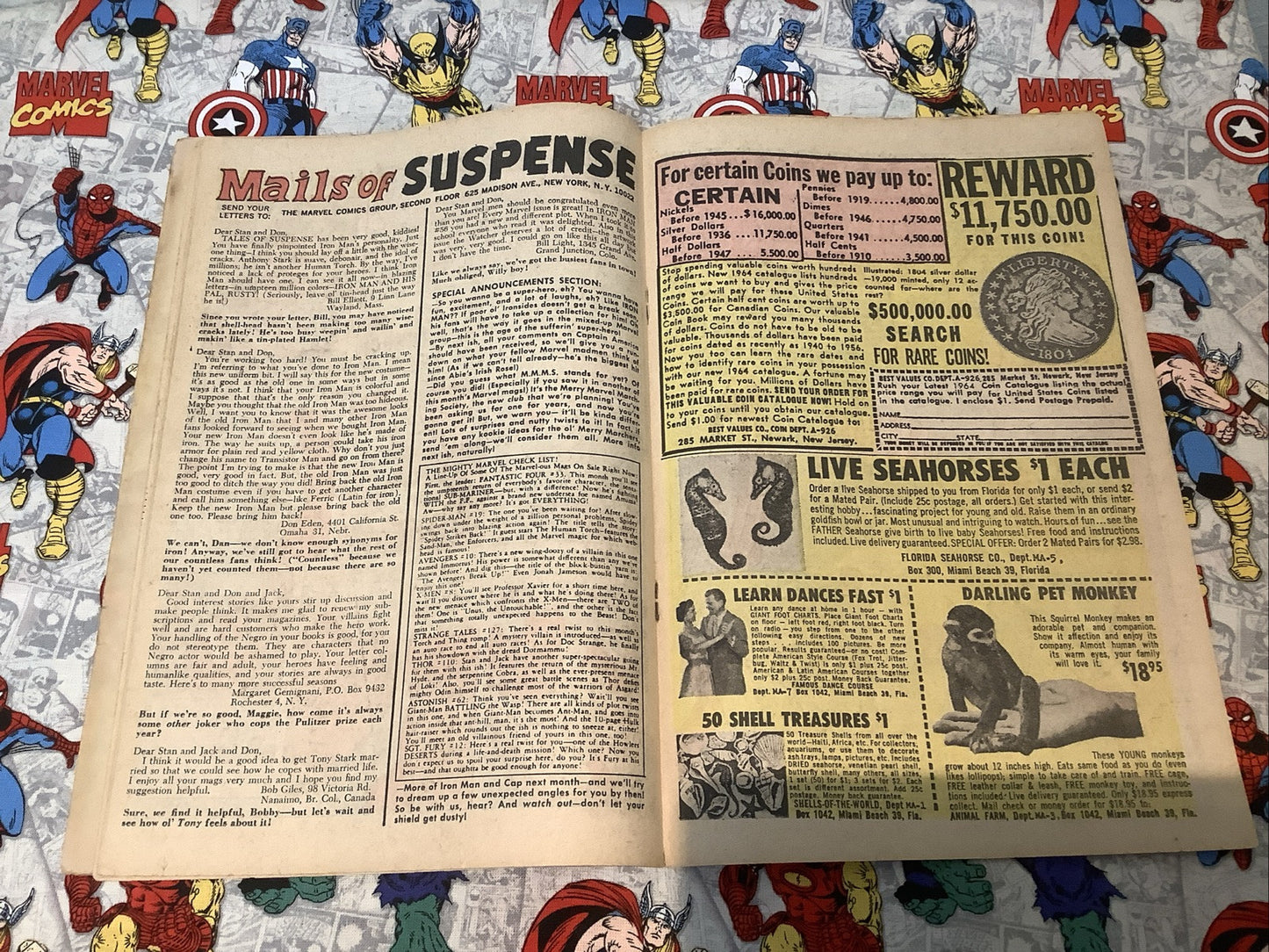 Tales of Suspense #60 (1964) G+ (2.5) Inner Wrap Detached Lower Staple
