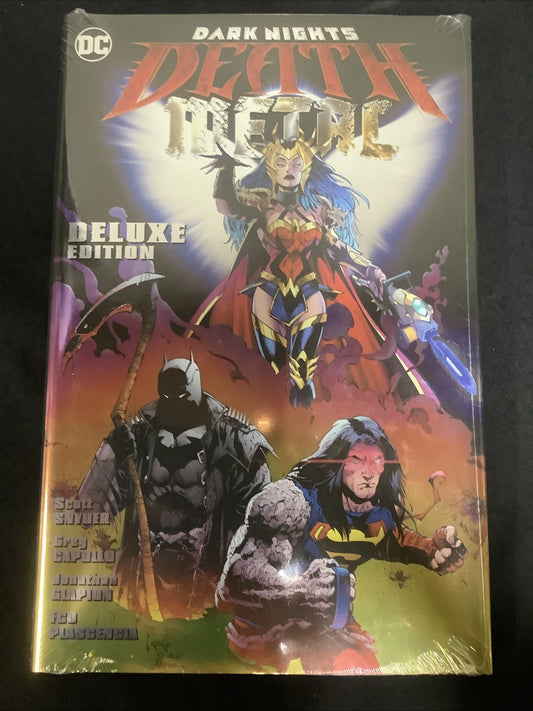 DC Comics: Dark Knights Death Metal Deluxe Edition Hardcover, Brand New Sealed
