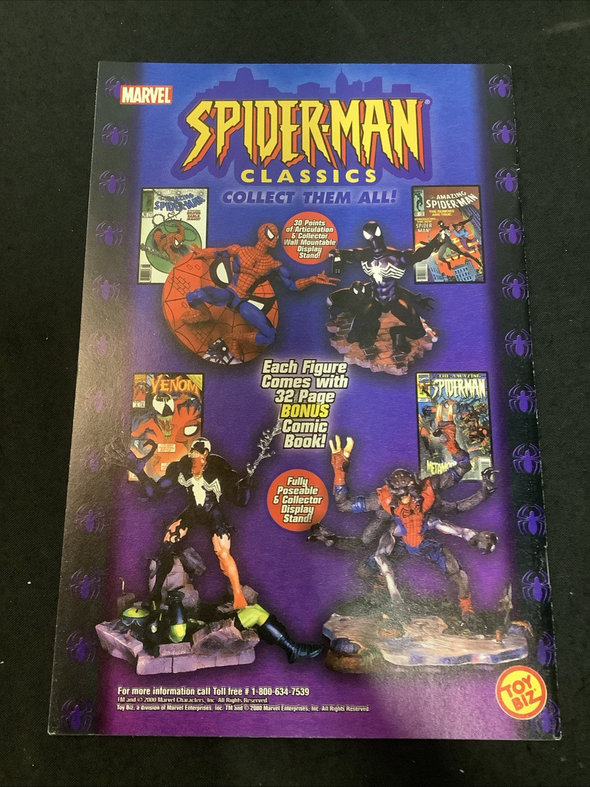 Amazing Spider-Man #301 (Marvel Comics June 1988) NM- (9.2) Toy Biz Reprint