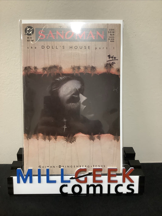 Sandman #10 (DC Comics November 1989) VF (8.0) Gaiman/Dringenberg/Jones