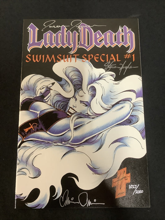 Lady Death Swimsuit Special #1 (Chaos! Comics May 1994) Signed With COA, See Pic