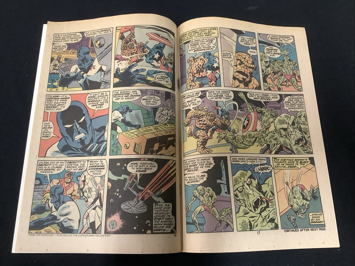 Marvel Two-in-One #5 (Marvel September 1974) VF (8.0) Guardians Of The Galaxy