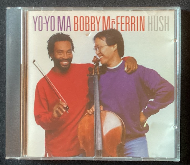 Yo-Yo Ma Bobby McFerrin Hush CD 1992 Sony Music 20 Bit High Technology Sound -JD