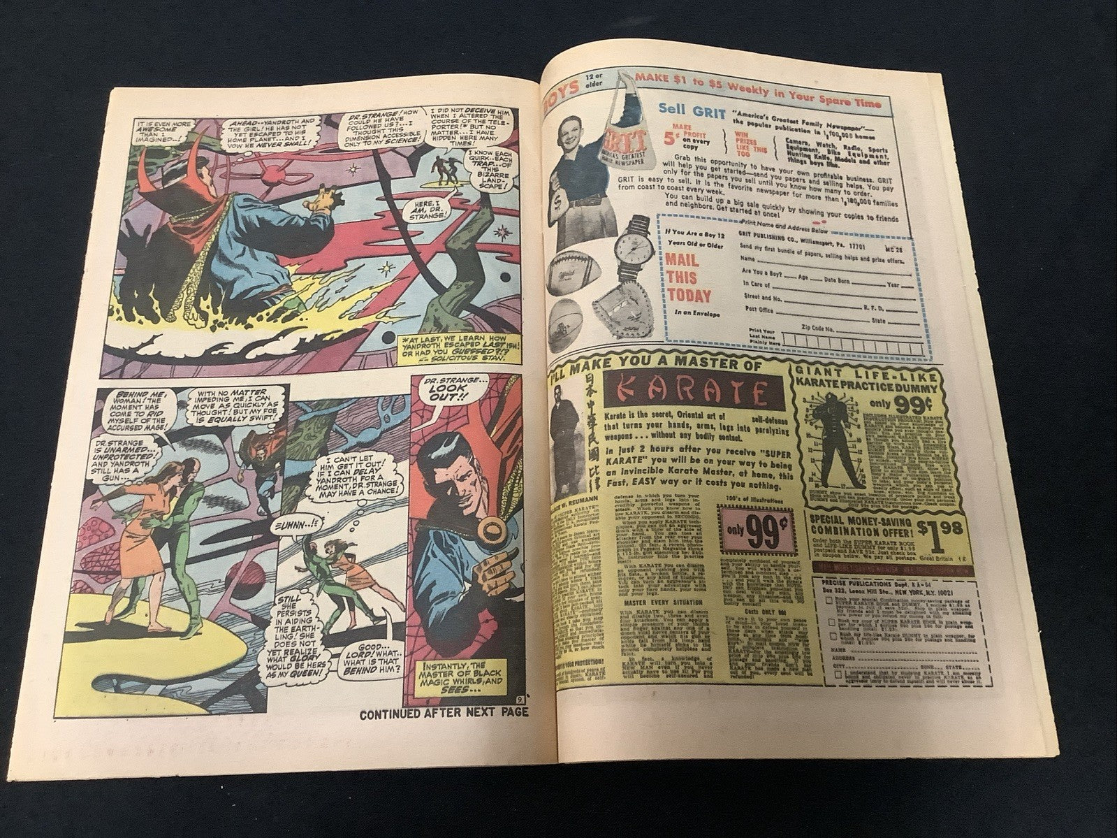 Strange Tales #167 (Marvel Comics April 1968) F- (5.5) Jim Steranko