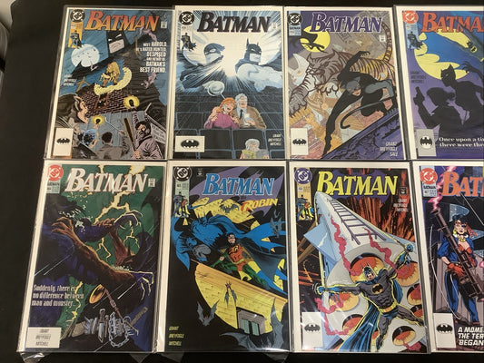 Batman #458-481 Comic Lot, Alan Grant/Norm Breyfogle, Renee Montoya, HIGH GRADE