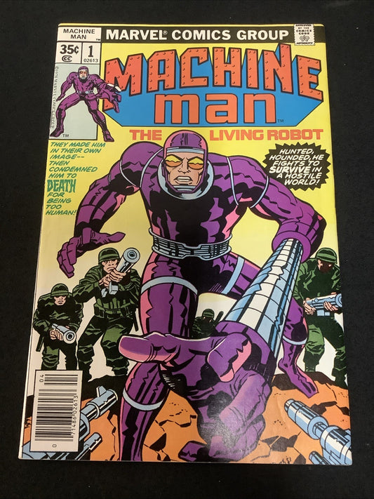 Machine Man #1 (Marvel Comics April 1978) VF/NM (9.0) Jack Kirby