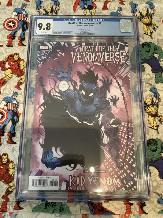 Death of the Venomverse #2 (Marvel 2023) CGC Graded 9.8 (NM/M) 1st Kid Venom