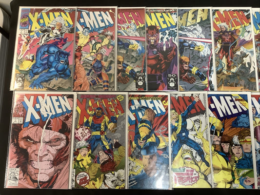 X-Men #1-15 Comic Lot, Connecting Covers, Sealed Polybags, See Pics, HIGH GRADE!