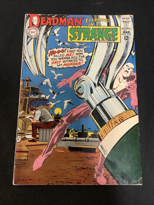 Strange Adventures #210 (DC Comics March 1968) VG/F (5.0) Cream Pages