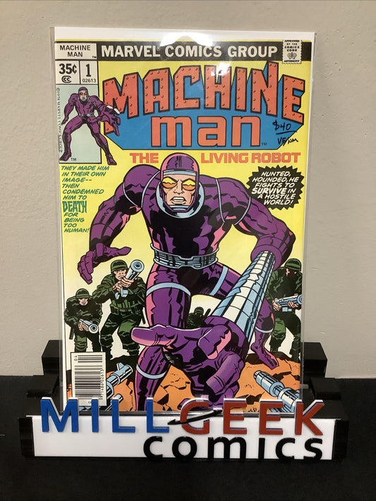 Machine Man #1 (Marvel Comics April 1978) VF/NM (9.0) Jack Kirby