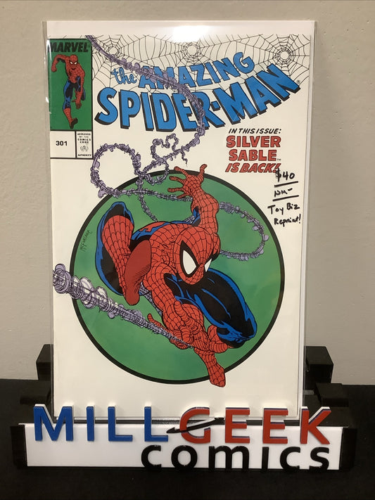 Amazing Spider-Man #301 (Marvel Comics June 1988) NM- (9.2) Toy Biz Reprint