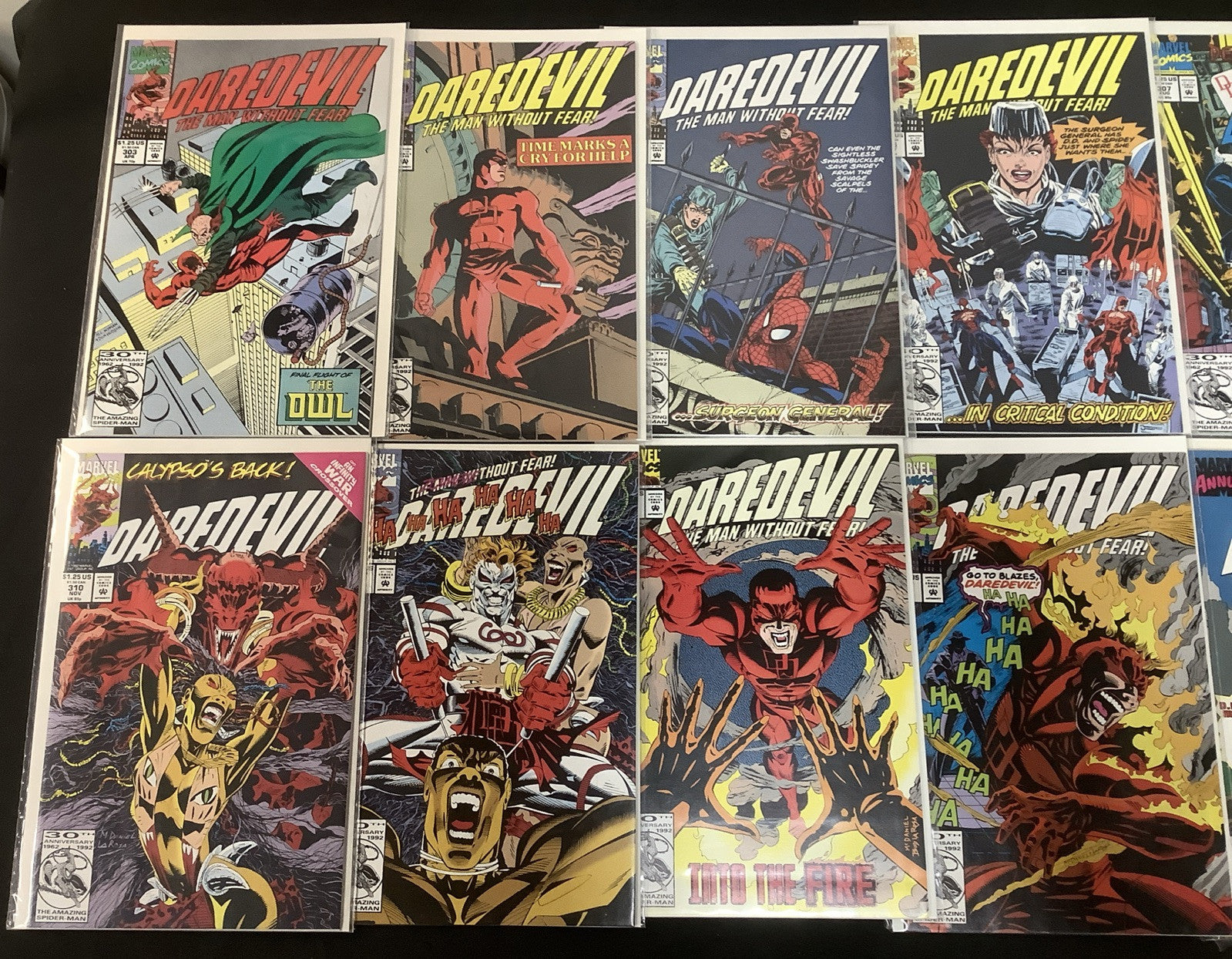 Daredevil #288-313 + Annuals #6-8 Comic Lot, Lee Weeks, Bullseye, High Grade