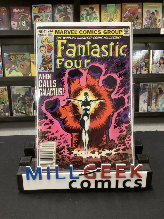 Fantastic Four #244 (July 1982) VF+ (8.5) 1st App Nova (Frankie Raye) Newsstand
