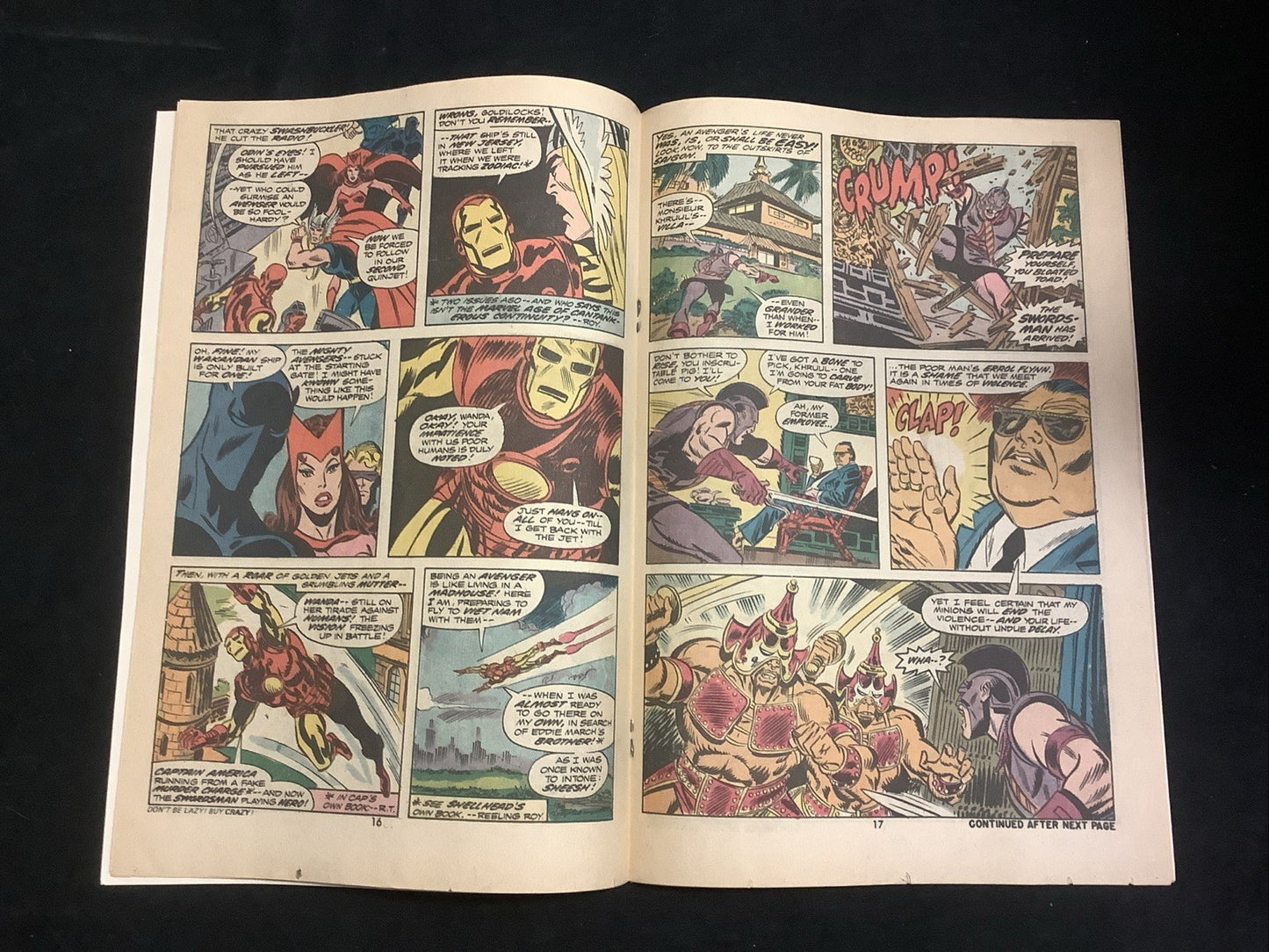 Avengers #123 (Marvel Comics May 1974) VF/NM (9.0) Mantis Origin