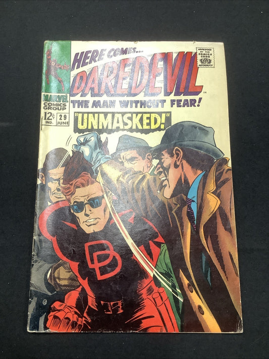Daredevil #29 (Marvel Comics June 1967) Fine (6.0) Stan Lee/Gene Colan