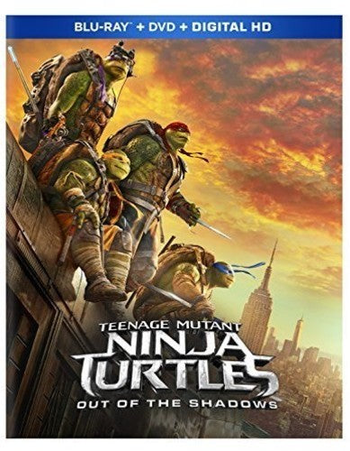 Teenage Mutant Ninja Turtles: Out of the Shadows (Blu-ray, 2016) -JD