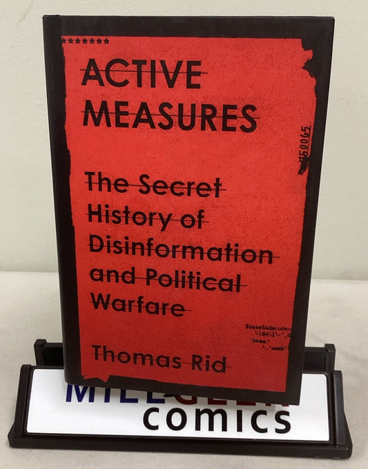 Active Measures by Thomas Rid (Hardback, Like New) -JD