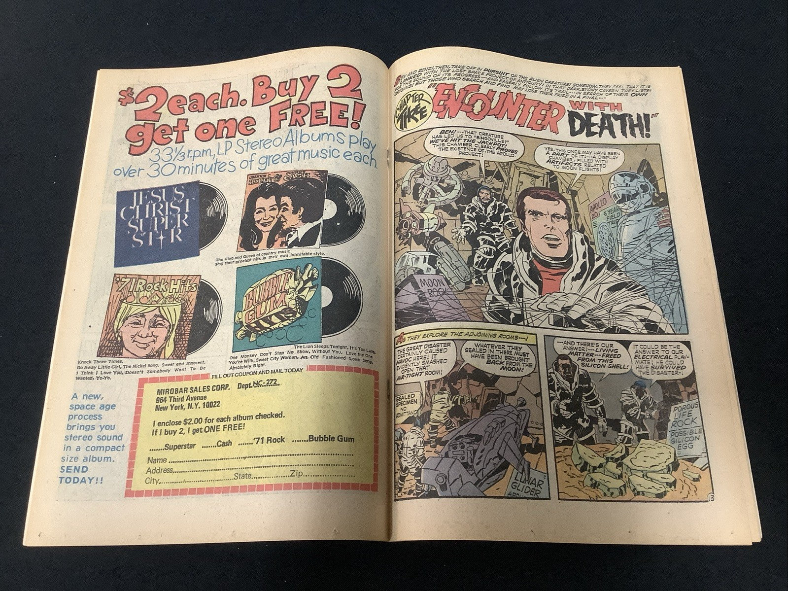Kamandi, the Last Boy on Earth #3 (DC Comics February 1973) F/VF (7.0) Kirby