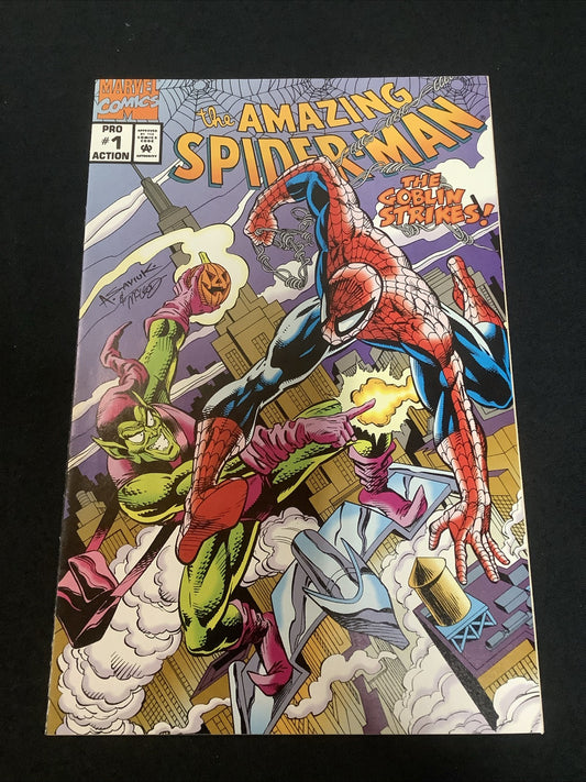 Pro Action Inserts Spider-Man & X-Men #1 (1994) VF (8.0) Goblin Strikes, Scarce!