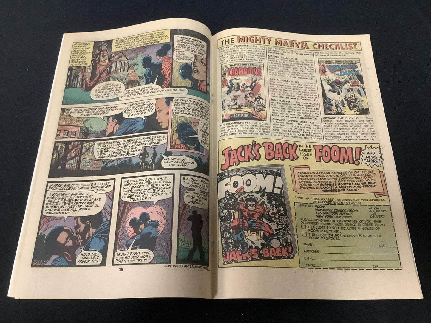 Jungle Action #20 (Marvel Comics March 1976) VF (8.0) “Slaughter In The Streets”