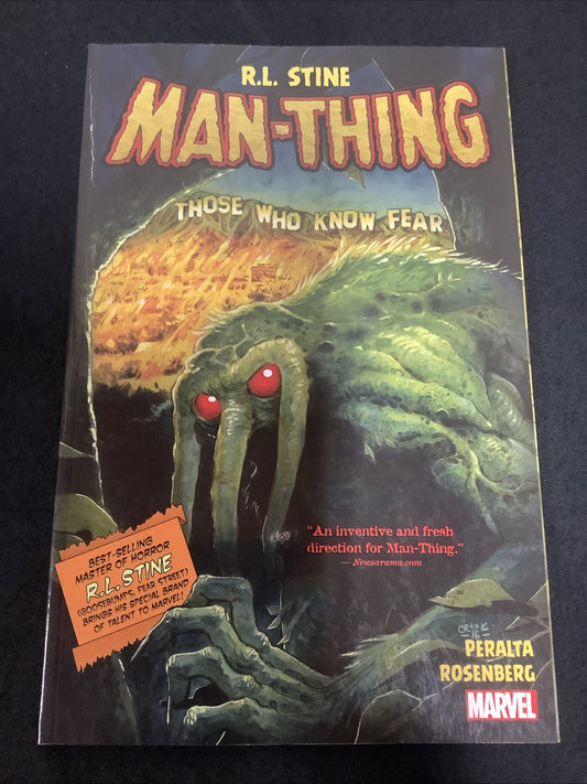 Man-Thing by R. L. Stine (Marvel Comics 2017) TPB