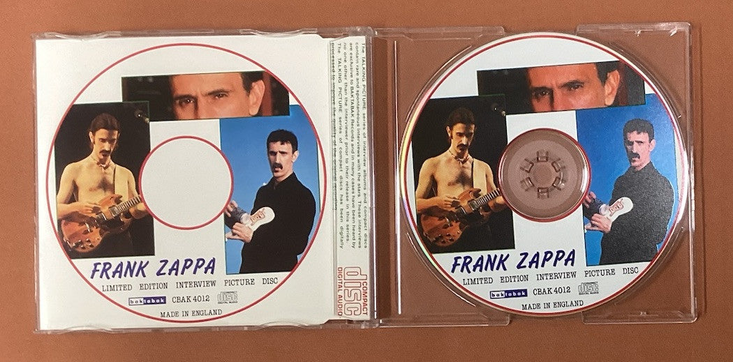 Frank Zappa Limited Edition Interview Picture Disk -JD