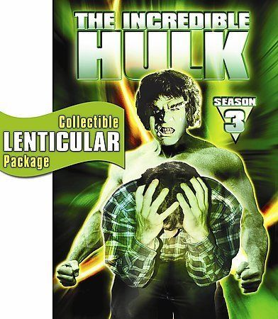The Incredible Hulk, The Complete Season 3 (DVD, 5-Disc Set) LOU FERRIGNO SIGNED