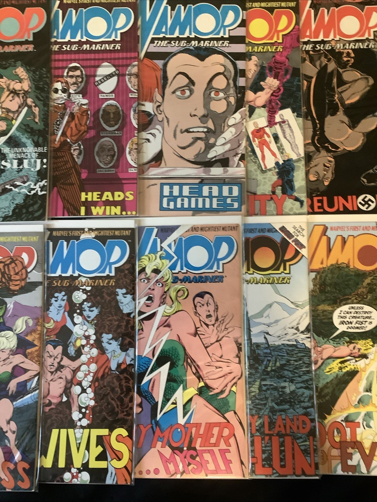Namor, the Sub-Mariner #1-62 + Annuals #1-3 Comic Lot, Marvel, John Byrne, 1990