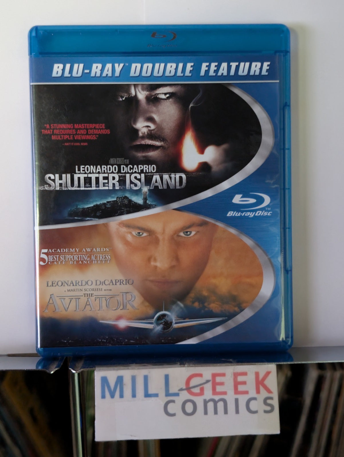 Shutter Island / The Aviator, Leonardo DiCaprio (Blu Ray) -JD