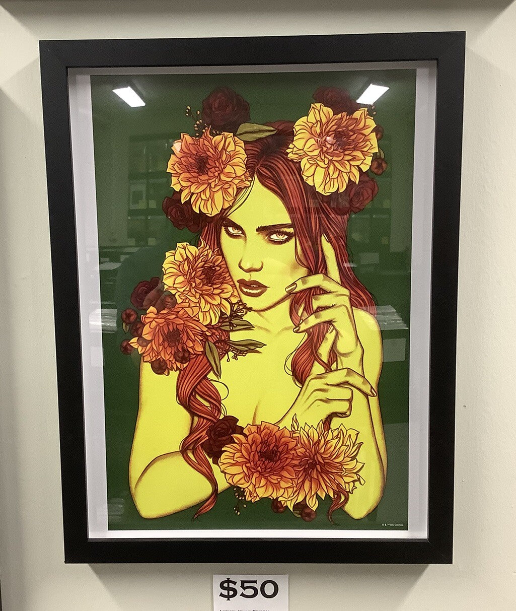 Jenny Frison Poison Ivy Art Print, 12” X 16”, With Frame