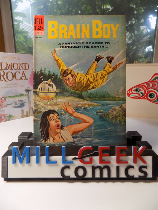 Brain Boy #6 Dell Comic Sept-Nov 1963 Fine/Very Fine