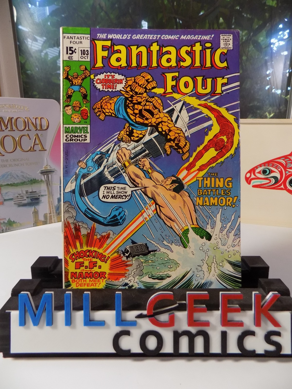 Fantastic Four #103 Marvel Comic October 1970 Fine/Very Fine