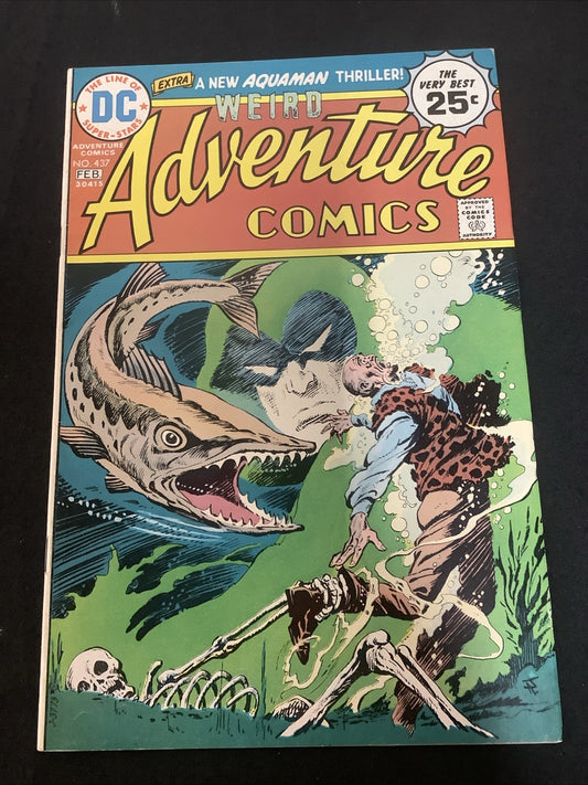 Adventure Comics #437 (DC Comics January-February 1975) VF (8.0) The Spectre