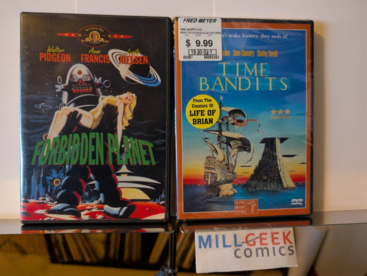 Forbidden Planet / Time Bandits, 2 Movie Set (DVD) Like New -JD