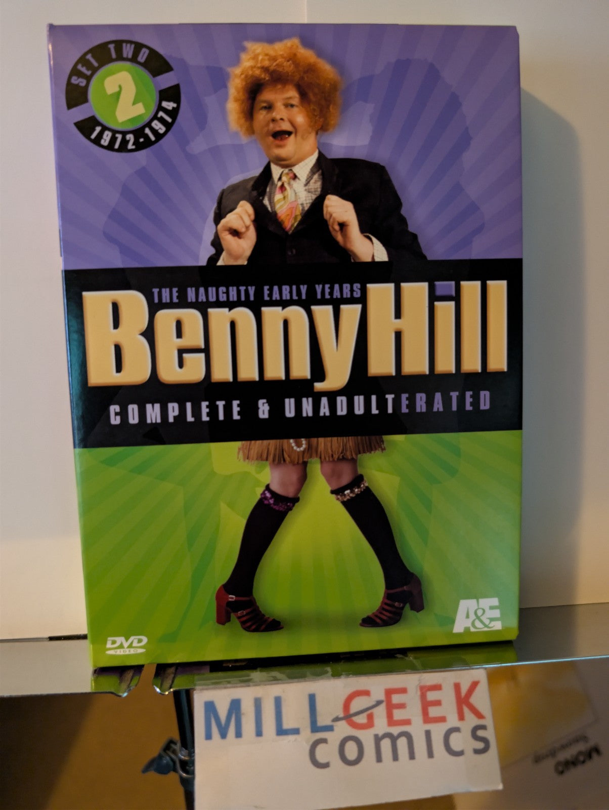 Benny Hill, The Naughty Early Years, Complete & Unadulterated, Sets 1-3 (DVD)-JD