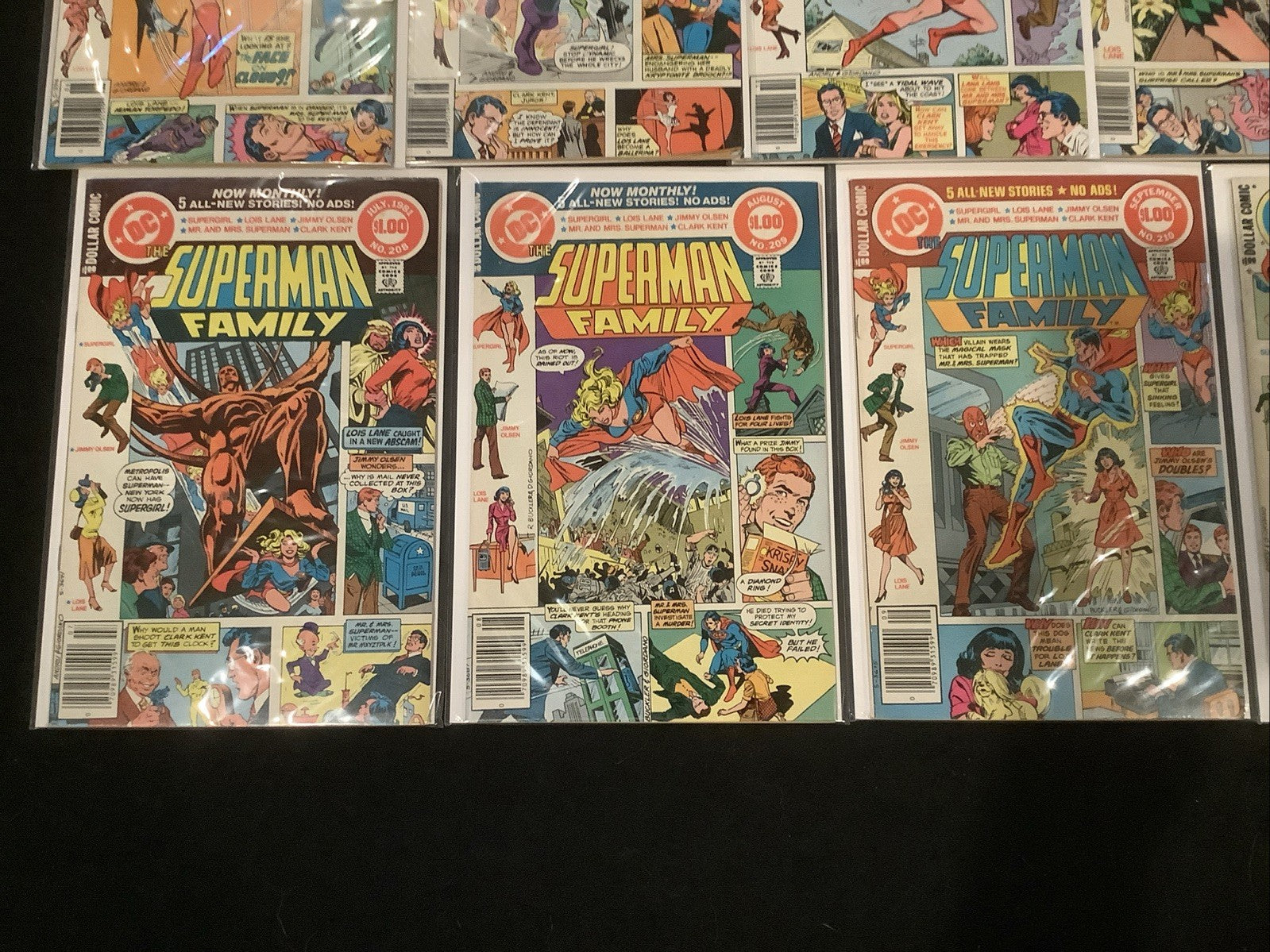 The Superman Family #188-213 Comic Lot, DC Comics, Ross Andru, Gerry Conway,1978